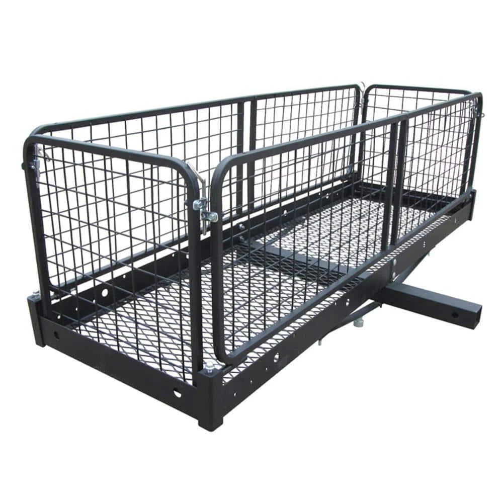 Trailer hitch folding cargo carrier sales