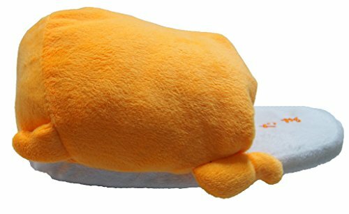 PANTOFOLA D’ORO Nuovo! Sandali Gudetama Sanrio Pantofole Giallo Giappone Vero Kawaii