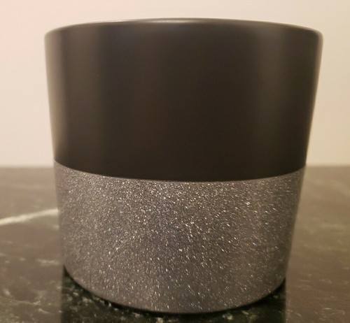 Taza de café Starbucks 2018 gris y plateada brillo interior estrellas 12 oz excelente - Imagen 2 de 7