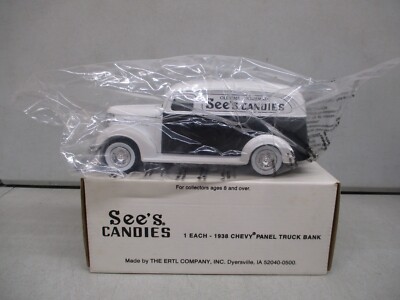 Ertl Cees Candies 1938 Chevy Panel Truck Bank