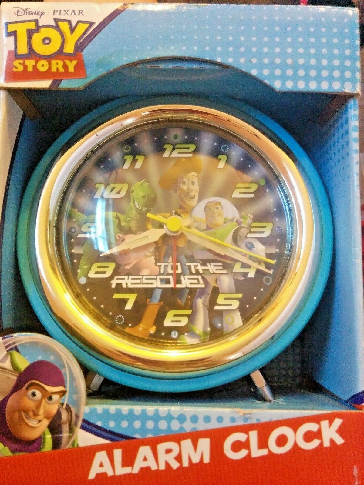 Disney Pixar TOY STORY 2 TROPICANA in CLOCK ALARM New Award Box Selling and selling