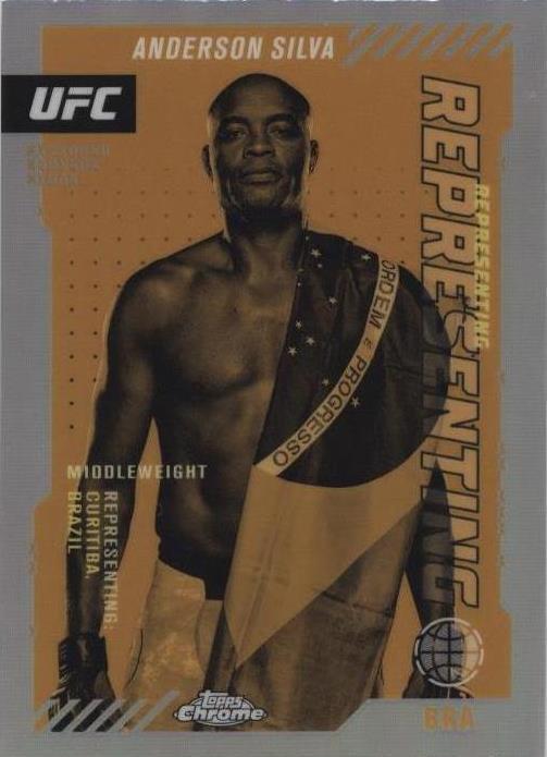 2024 Topps Chrome UFC - Anderson Silva #REP-5 - 1 of 1