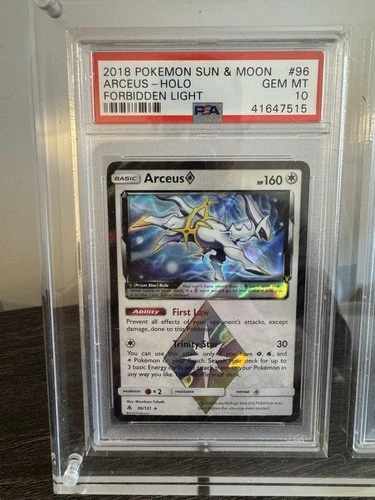 Arceus Prism Star 96/131 Sm-Forbidden Light Holo PSA 10 - Population 28