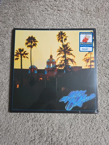 The Eagles Hotel California Exclusive Vinyl Record Replica Tour Laminate Sealed