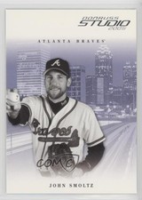 2005 Donruss Studio John Smoltz #28 HOF x9w