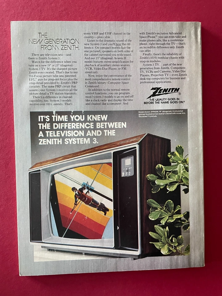 Free Shipping - 1983 NFL Super Bowl XVII Program Magazine - Dolphins vs Redskins - Image 2 of 2