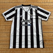 Adidas Juventus Cristiano Ronaldo 2021-22 Home Soccer Jersey Kit Mens L Jeep 4xe