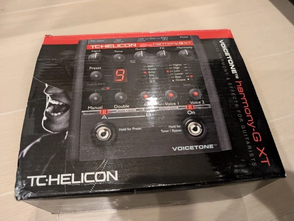 TC HELICON Voicetone Harmony-G XT armonizzatore vocale correzione del tono usato - Image 2 of 2