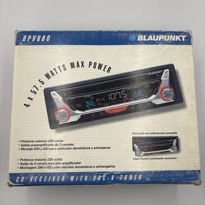 Blaupunkt BPV 660 Detachable CD Player In Dash Receiver New Open Distressed Box