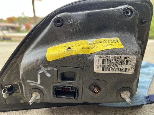 2017-2022 Ford F-250 F-250 Driver LH Blind Spot / Camera Tow Side Mirror OEM