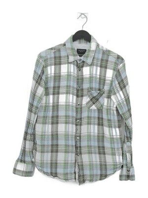 Rag & Bone Herren Hemd S Mehrfarbig Kariert Baumwolle mit Polyamid Basic