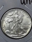 1943 50C Walking Liberty Half Dollar UNC