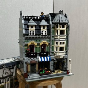 LEGO Creator Expert Modular Buildings Green Grocer 10185 In 2008 Used W/Box AsIs