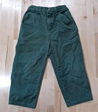 Vintage 90s McKids Pants Boy Size 4T Long Green McDonald's Campcore Cabincore