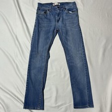 Levis 511 Jeans Boys 16 Reg 28x28 Light Wash Blue Denim Slim Fit Stretch Cotton