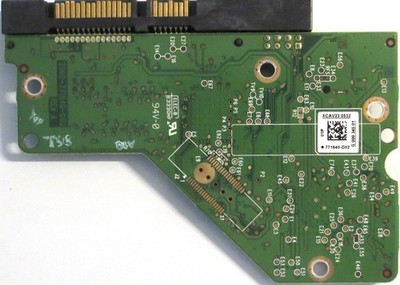 WD WD1001FALS-41Y6A1 (771640-D02 01P) 2060-771640-002 REVA 1.0TB Sata 3.5'' PCB