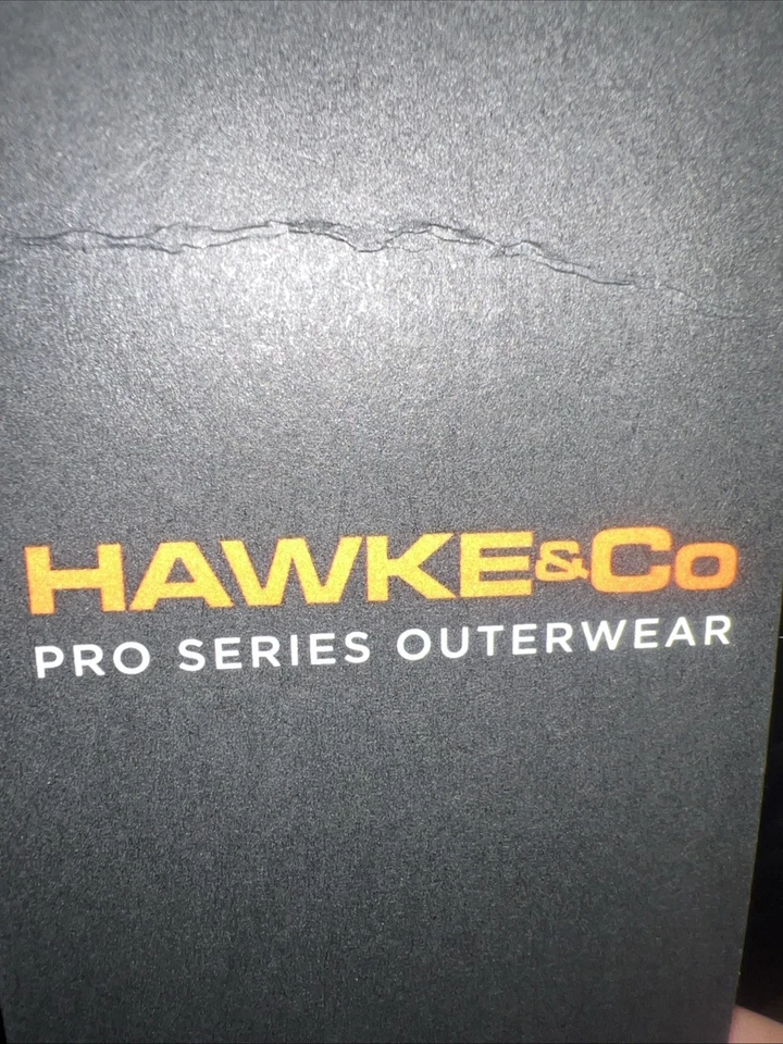 NWT HAWKE & CO. Mens Large Gray Pro Series Full Zip Quilted Jacket Coat Puffer - Image 2 of 4