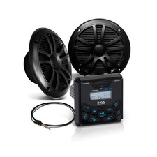 BOSS Marine Bluetooth Speakers Boat Stereo IPX6 Weatherproof 6.5 Inch 60W