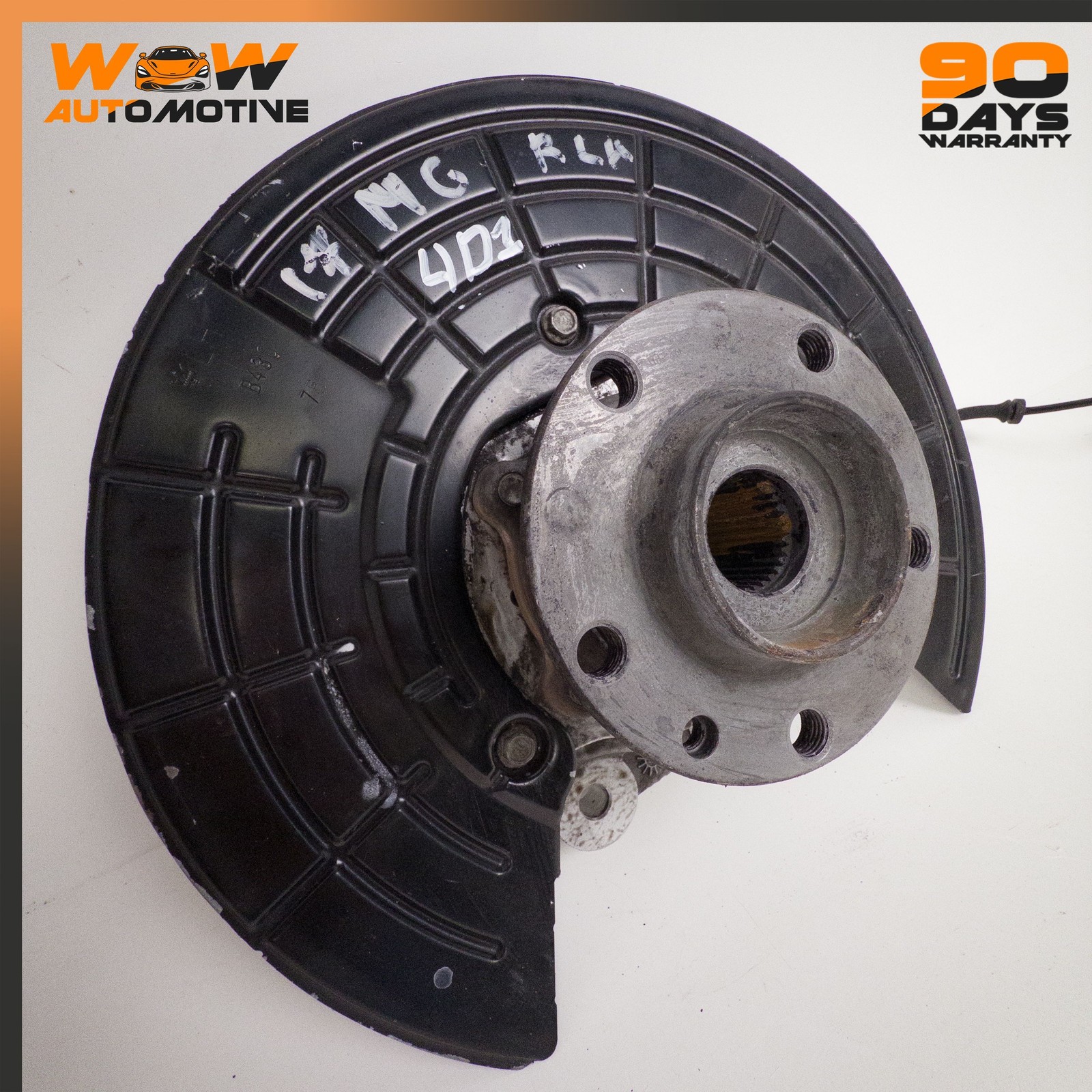17-19 MASERATI GHIBLI REAR LEFT DRIVER SIDE SPINDLE KNUCKLE HUB ASSEMBLY OEM  