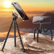 Adjustable Magnetic Tripod Stand Flexible Octopus Cell Phone Holder Bracket US