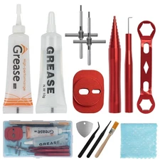 Fishing Reel Repair Tool Kit, 13 Pcs Fishing Reel Bearing Tool Kit Remover Re...