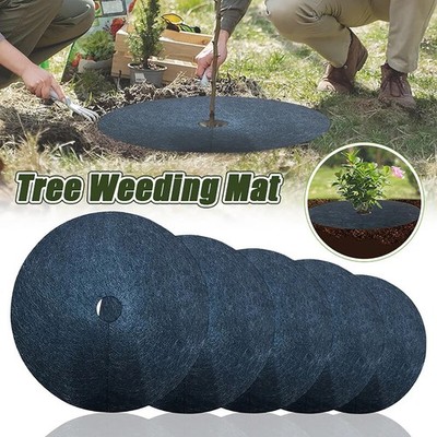 Nonwovens Weeding Cloth Covering Ring Tree Ring Mulch Weed Root Protector Mat