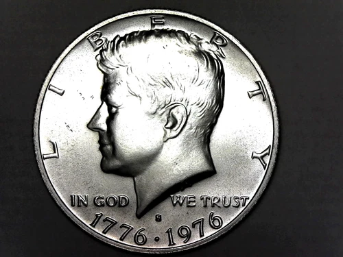 1976 s , Silver Kennedy Half Dollar- BU