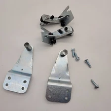 Hinge set - bottom and top without covers 242034604 OEM