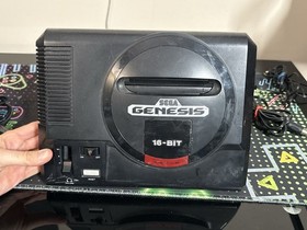 Sega Genesis Model 1601 Console with Sonic + 6 Button Controller