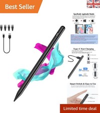 Universal Black Stylus Pen for Samsung & More - High Precision and Sensitivity