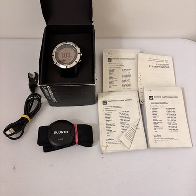 SUUNTO AMBIT2 SAPPHIRE HR GPS Watch and Suunto Ant Heartbeat Sensor Belt