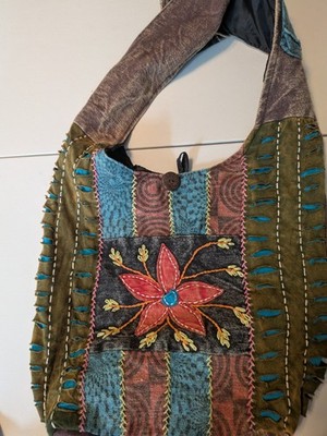 Rising International Hobo Stylish Multi-color Bag Crossbody Sheek Hippie 