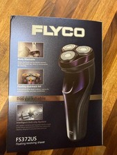 FLYCO FS372US Floating Revolving Electric Shaver for Men 3D Rotary Razor