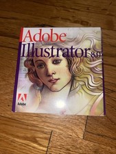 Adobe Illustrator 8.0 For Windows With Serial Number. Authentic Software.