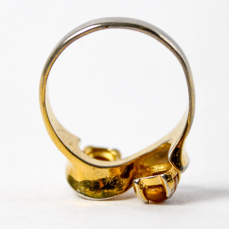 Anillo ojo de tigre para mujer 18 KMGF talla 8 Foto 3 de 4