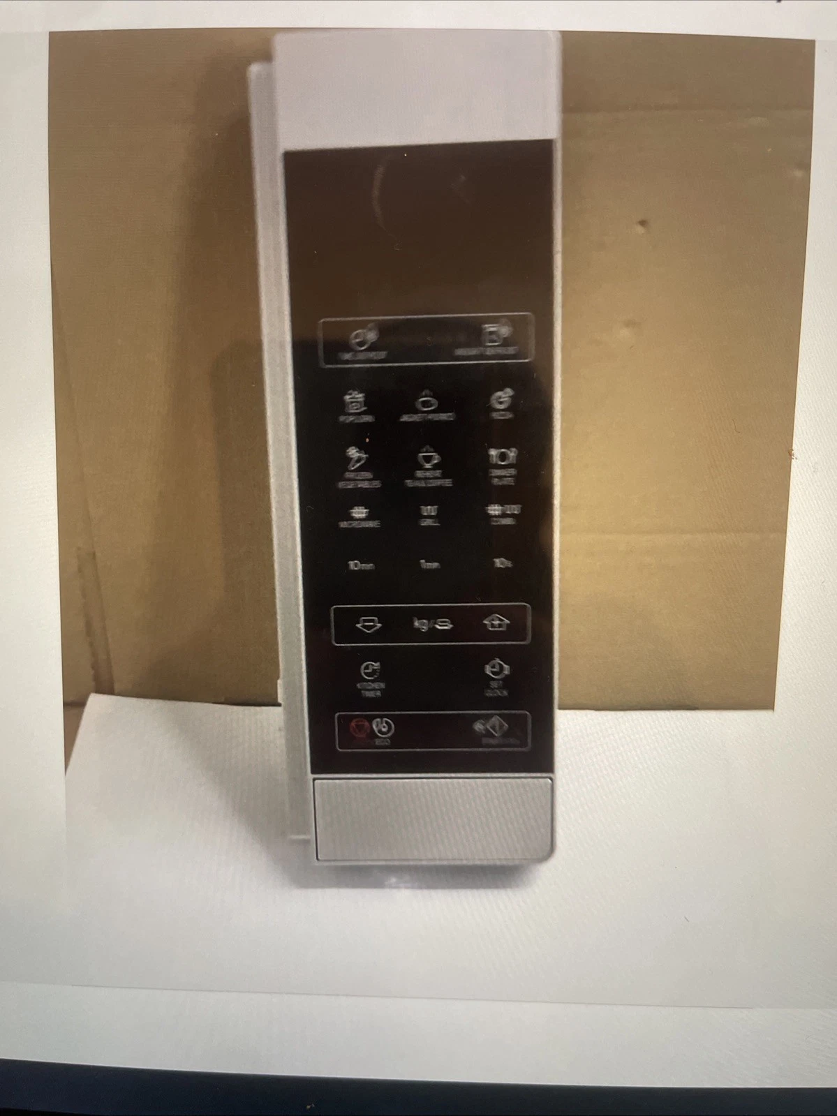 ( Facia Only) Sharp YC-MG81U-S Silver 28L Microwave- #A2.3