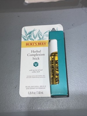 Burts Bees Complexion Stick Spot Treatment Tea Tree Oil  Willow Bark
