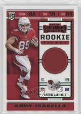 2019 Panini Contenders Rookie Ticket Swatches Variations Andy Isabella 2t7