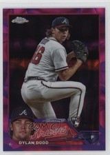 2023 Chrome Update Magenta & Purple Lava Lamp Refractor 91/299 Dylan Dodd 13ys