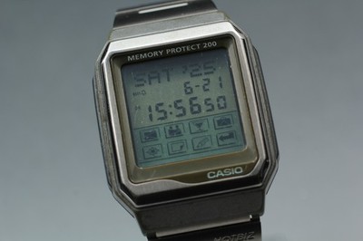 casio カシオ VDB-2100 動作品 1606 ホットビズ Old Casio Data Bank HOTBIZ Vdb-2100 Wrist Watch Touch Screen