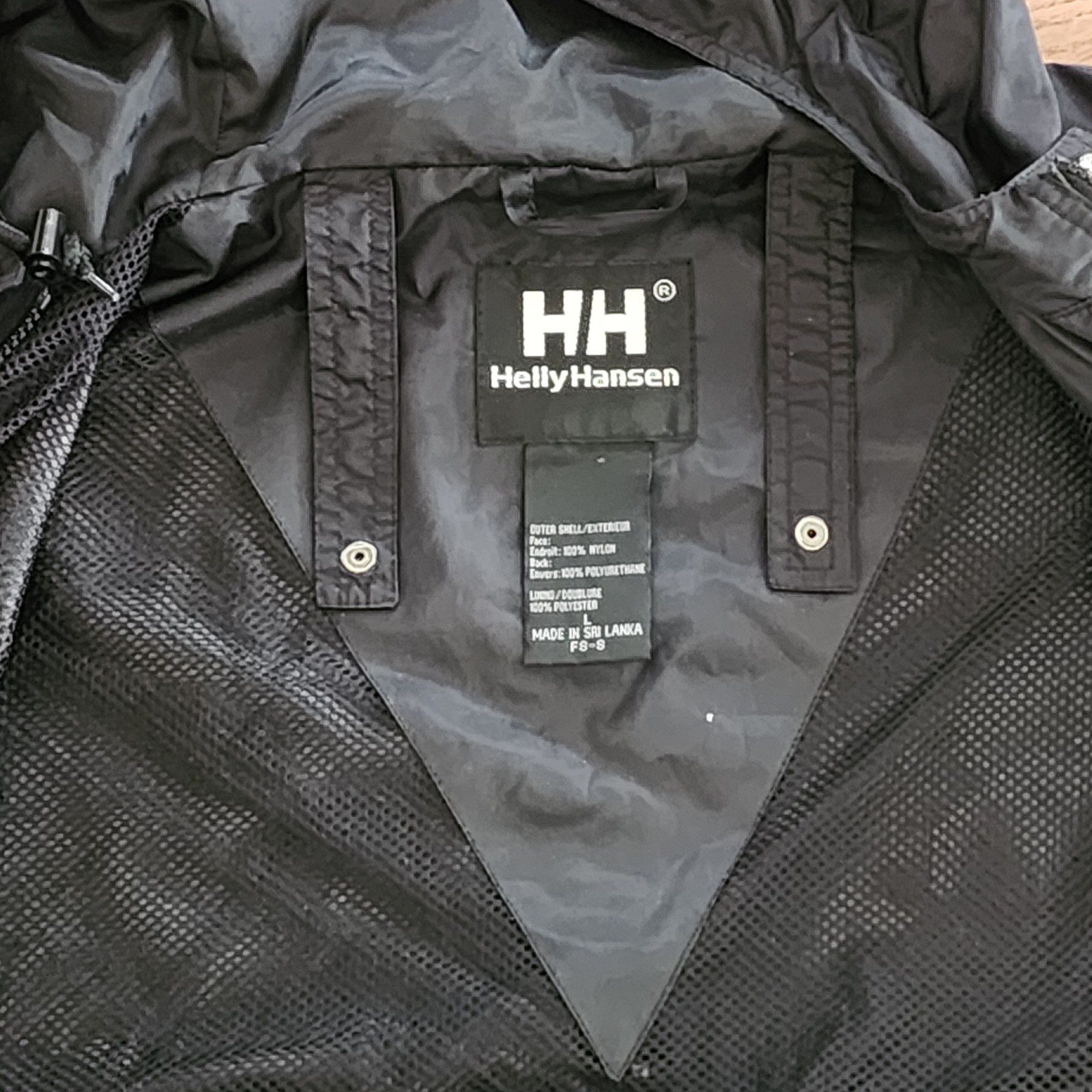 Helly Hansen Large Outer Shell Nylon Packable Jac… - image 6