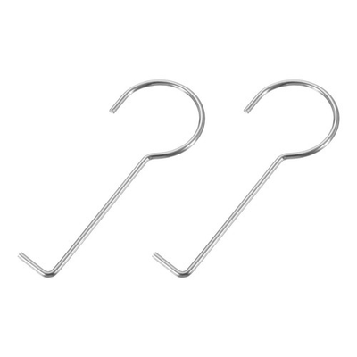 #ad Drain Lifting Hooks 2Pcs Stainless Steel Drain Grate Puller Drain Hook 98x35mm AU $11.83