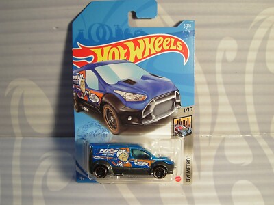 2021 HOT WHEELS ''HW METRO'' #7 = FORD TRANSIT CONNECT = BLUE , int