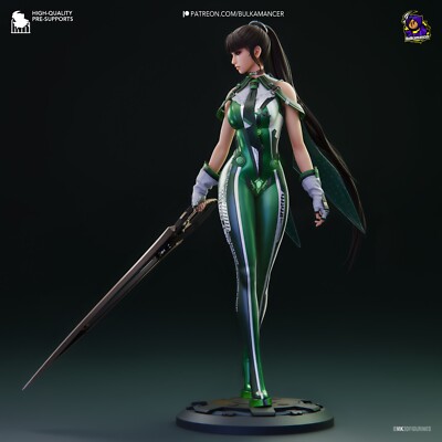 Eve Stellar Planetary Defender Resin Model Kit 1/8 Unpainted 3D Printed Sci-Fi