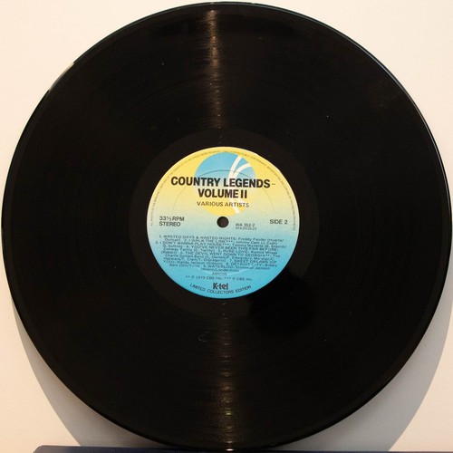 COUNTRY LEGENDS VOL II- VARIOUS - Vinyl LP - K-tel - 1982-VG FREE POSTAGE (1585) - Picture 3 of 5