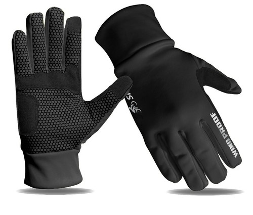 Winter Gloves Warm Windproof Anti-slip Touch Screen Running, Football Men Women - Picture 12 of 12