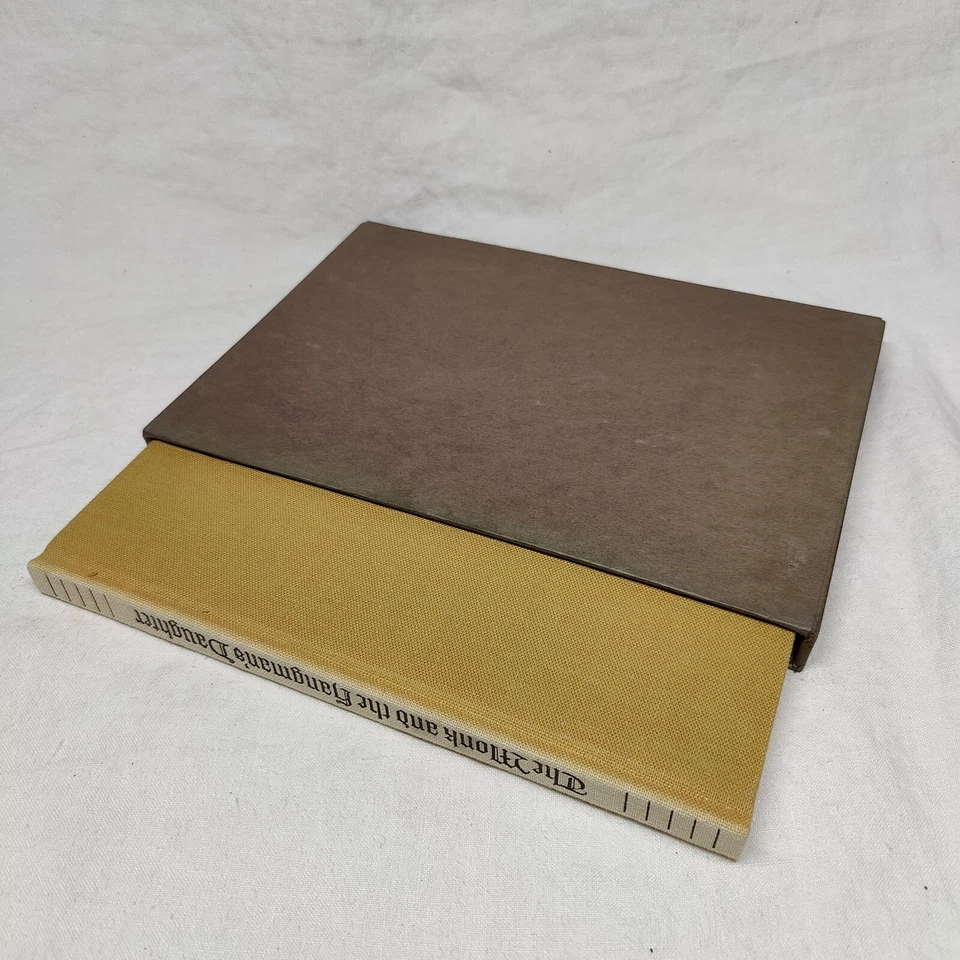 The Monk and the Hangmans Daughter Bierce 1967 Heritage Press Slipcase 1st Print - Image 2 of 4