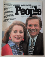 PEOPLE Weekly Magazine 1974 August 12 Barbara Walters Richard Dreyfuss Hollywood