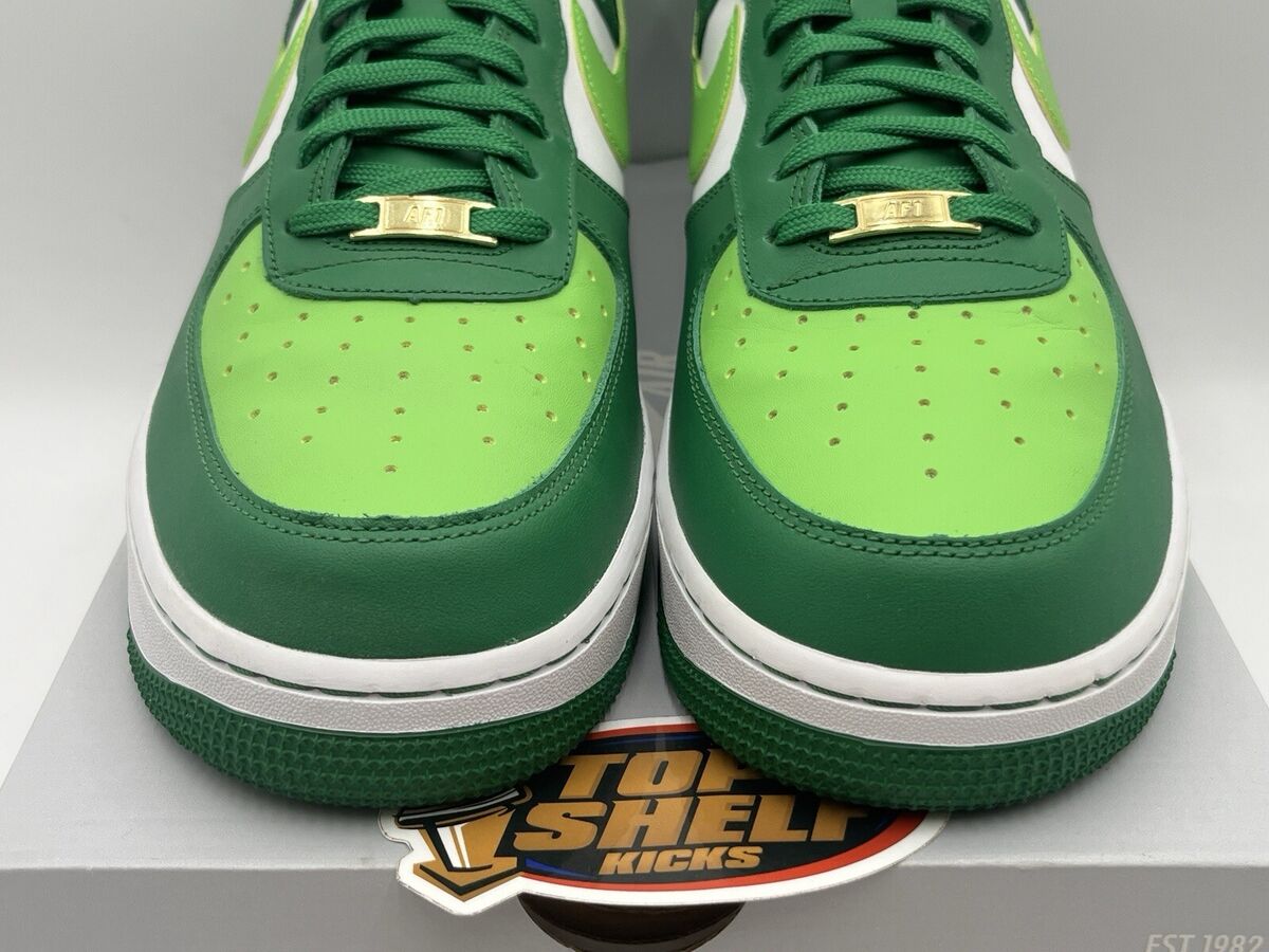 Nike Air Force 1 Low St. Patrick's Day 2021 Size 12.5 VNDS Nike Air Force 1 Low St. Patrick's Day 2021 Size 12.5 VNDS