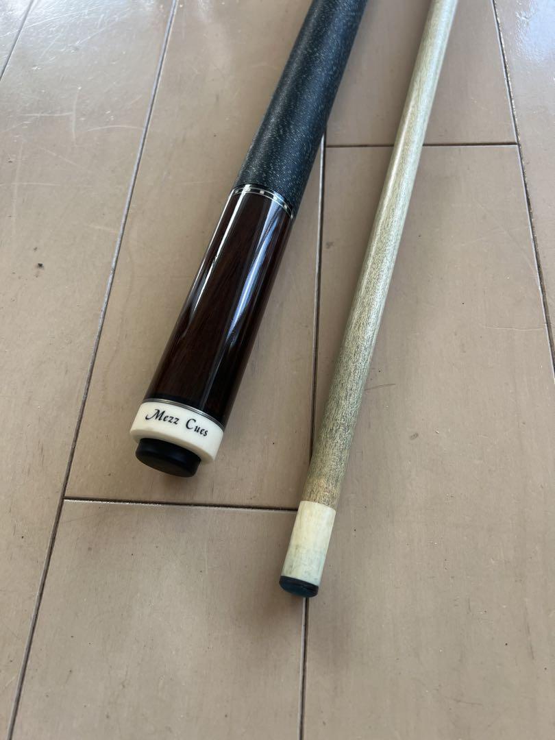 Mezz EC Series Billiard Cue Brown Black Used From Japan Mezz EC Series Billiard Cue Brown Black Used From Japan